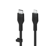 Belkin USB-C - Lightning Silicone 3m Black - 733106 - zdjęcie 3